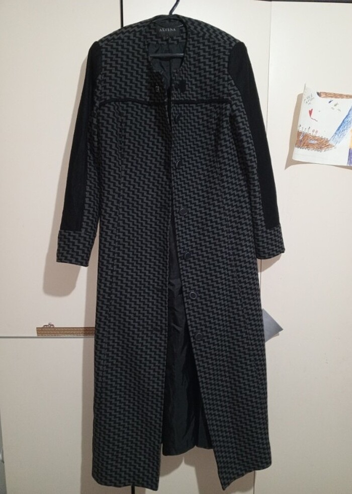 ORİJİNAL ALVİNA UZUN  KABAN ( 40-42-44 BEDEN UYUMLU) - Görsel 3