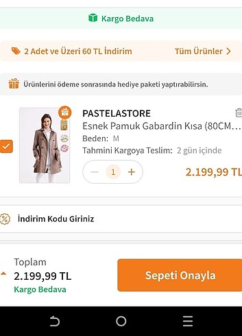 m Beden TRENÇKOT CEKET