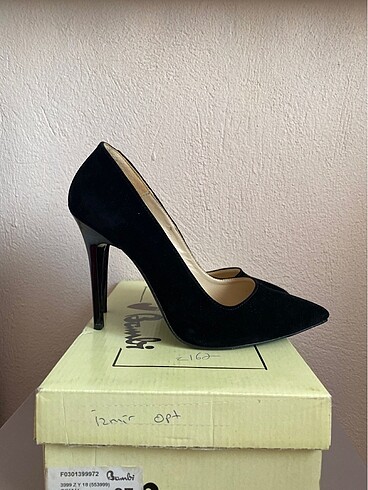 Bambi Süet stiletto