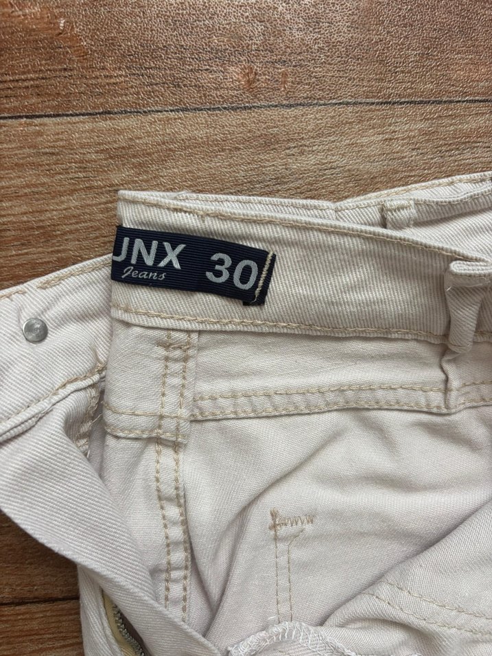 Bej Kadın Midi Boy Pamuklu Pantolon - Görsel 4