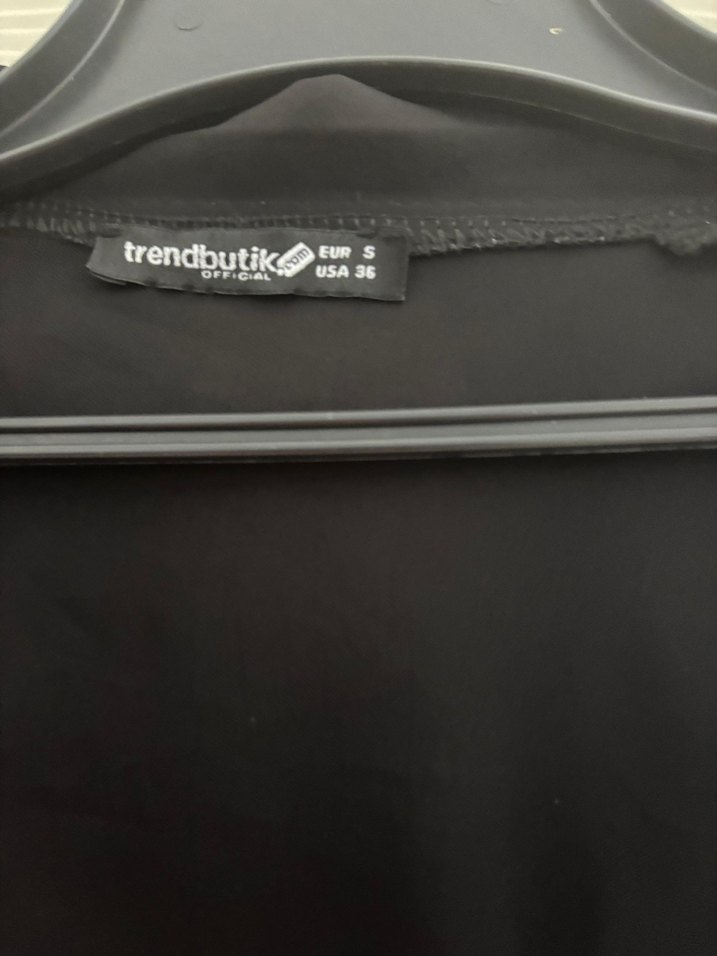 Nakışlı Siyah Bohem Kadın Gömlek - Görsel 5