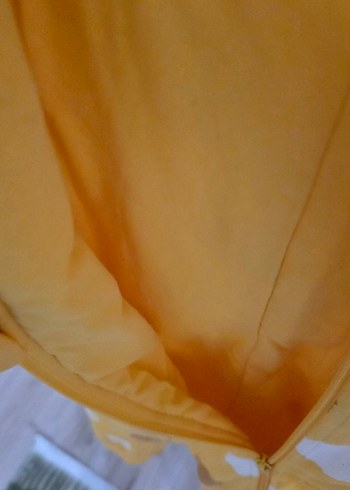 Renkli Puantiyeli Sarı Bebek Tulumu - Görsel 9