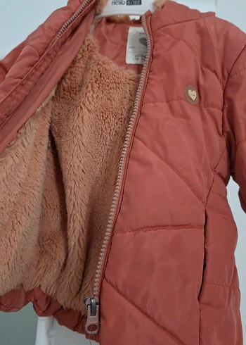 Kız Çocuk Fermuarlı Mont - Görsel 4