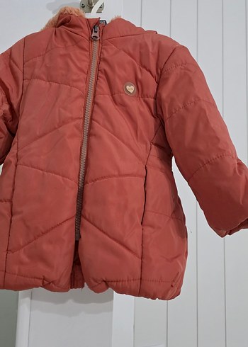 Kız Çocuk Fermuarlı Mont - Görsel 3