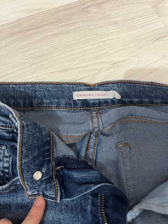 Levi's Kadın Mavi Denim Jean — görsel 6/8