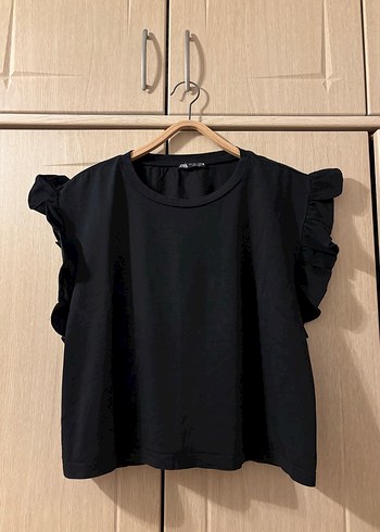 ZARA SİYAH TİŞÖRT