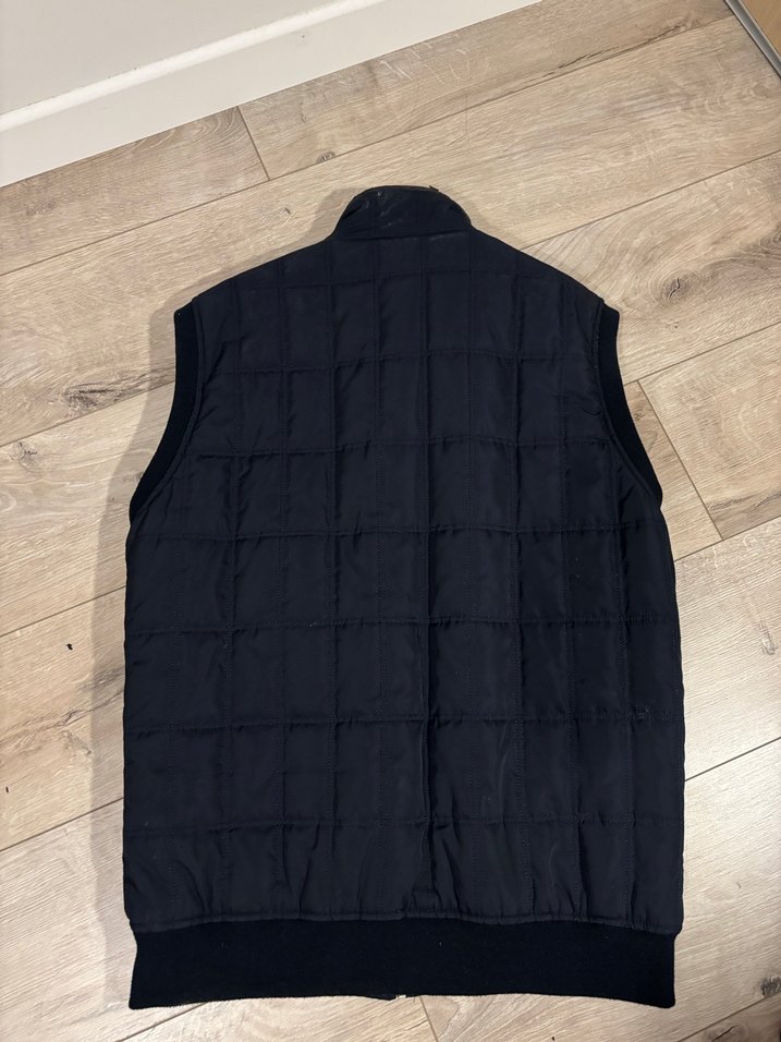 Siyah Fermuarlı Erkek Yelek - Görsel 3