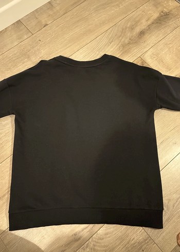 Hummel Siyah Baskılı Uzun Kollu Sweatshirt - Görsel 4