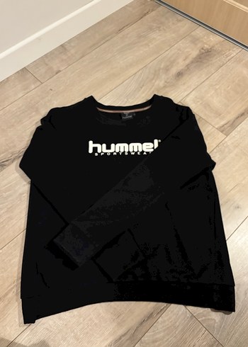 Hummel Siyah Baskılı Uzun Kollu Sweatshirt - Görsel 2