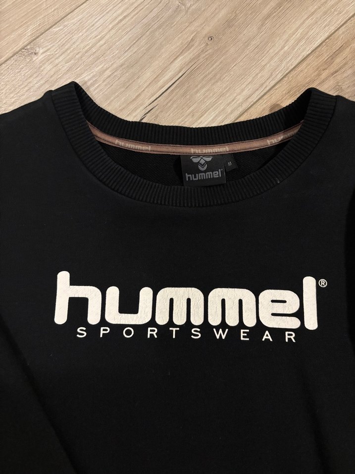 Hummel Siyah Baskılı Uzun Kollu Sweatshirt - Görsel 3
