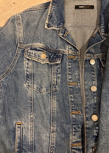 Mavi Kot Ceket - Görsel 4