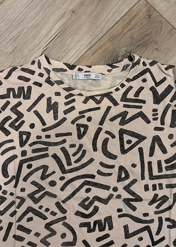 Mango Desenli Tişört - Görsel 2