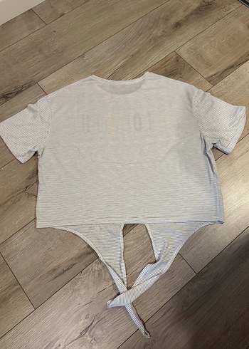 Renkli Bağlamalı Tişört - Görsel 4