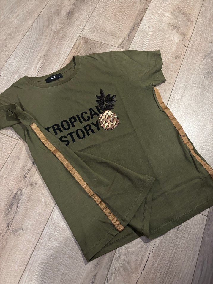 adL Haki Tişört - Görsel 2