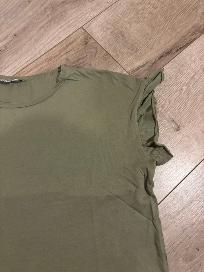 Zara Yeşil Tişört - Görsel 2