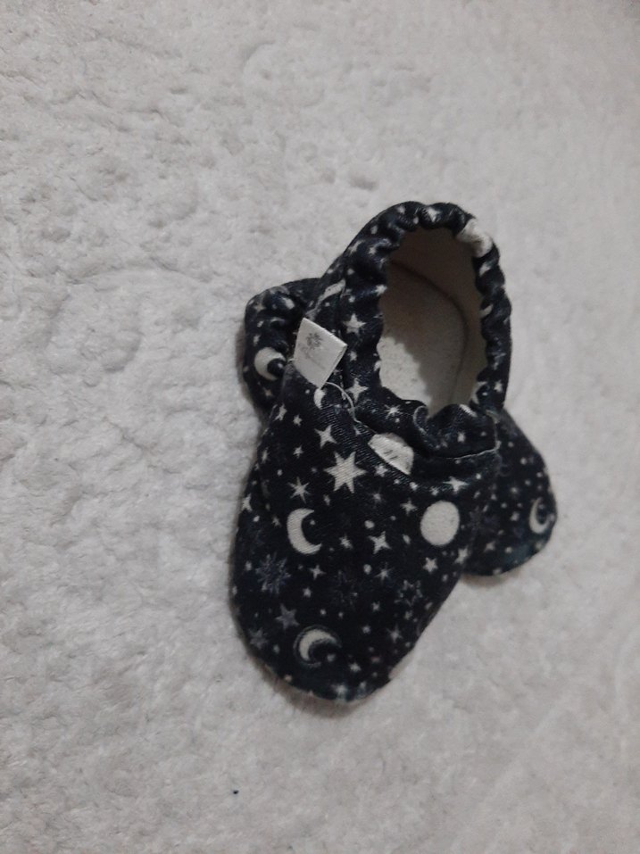 Baskılı Erkek Bebek Patikleri Cırtlı - Görsel 2