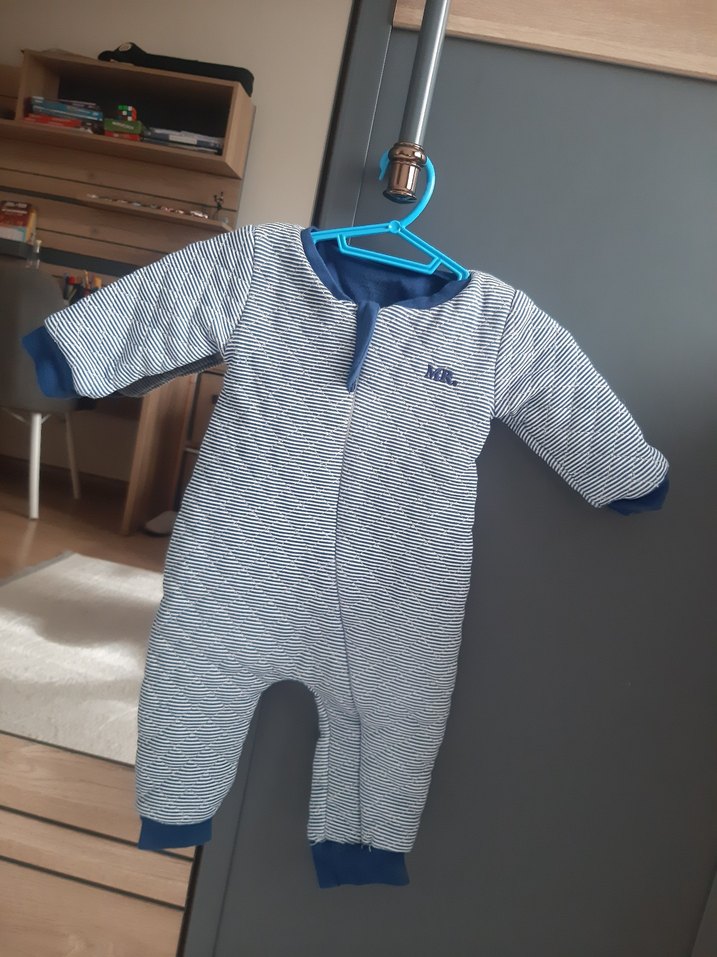 Gri Erkek Bebek  Tulum - Görsel 2