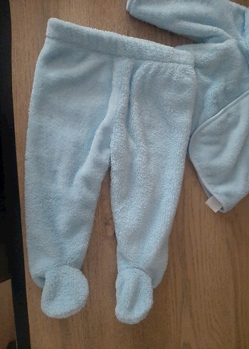 Mavi Erkek Bebek Polar Tulumu - Görsel 6