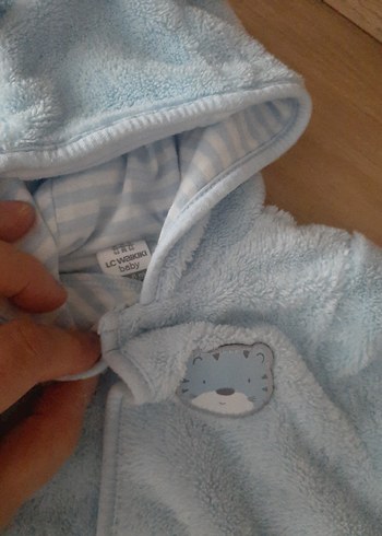 Mavi Erkek Bebek Polar Tulumu - Görsel 2