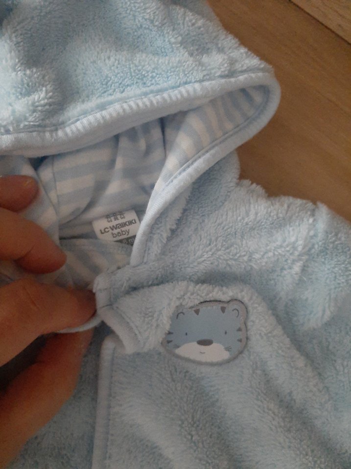 Mavi Erkek Bebek Polar Tulumu - Görsel 2