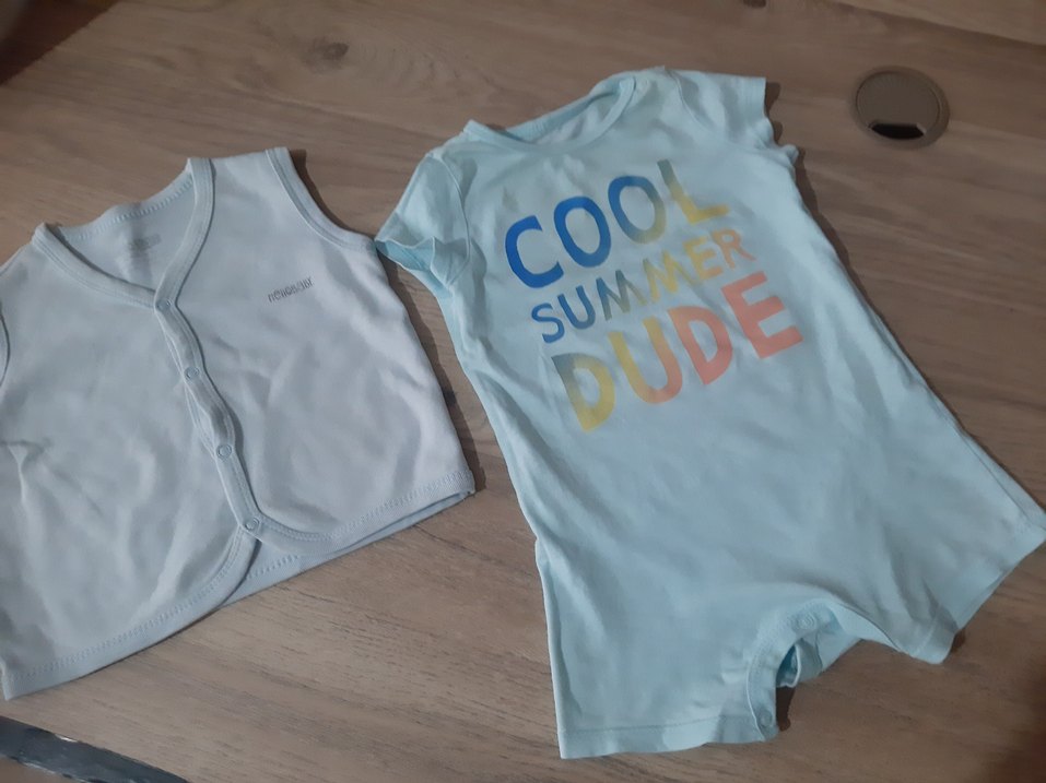 Pastel Mavi Baskılı Çocuk İçlik - Görsel 2