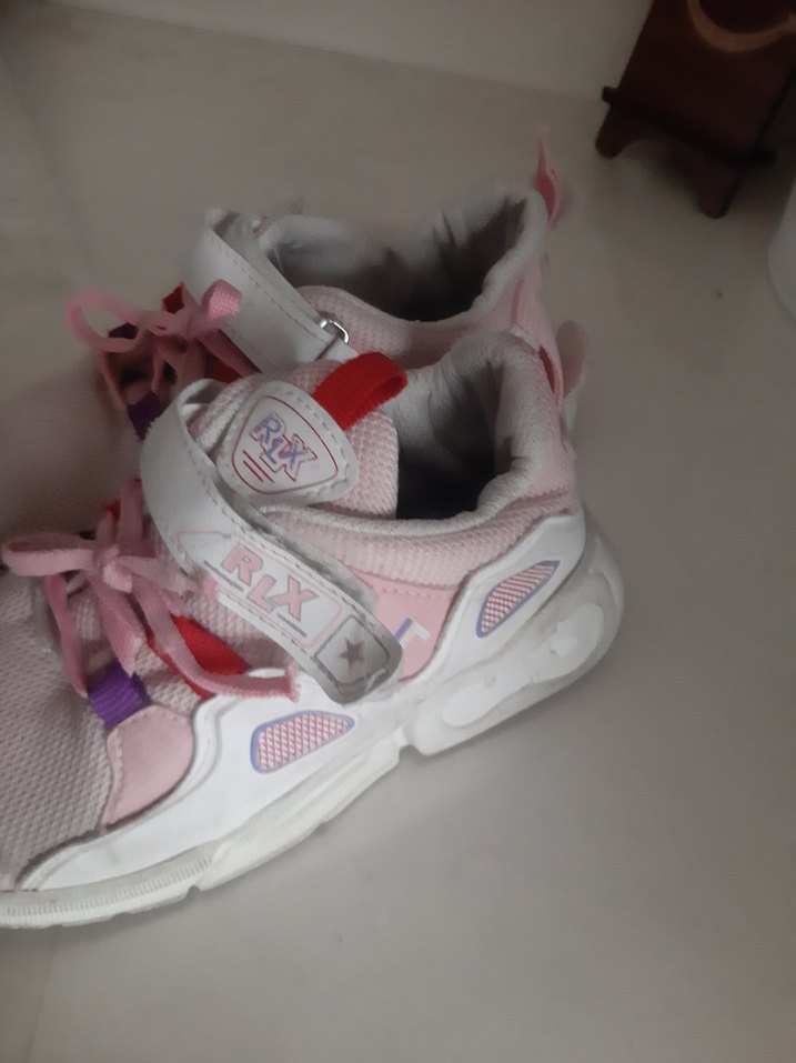 Kız Çocuk Pembe Bağcıksız Spor Ayakkabı - Görsel 4