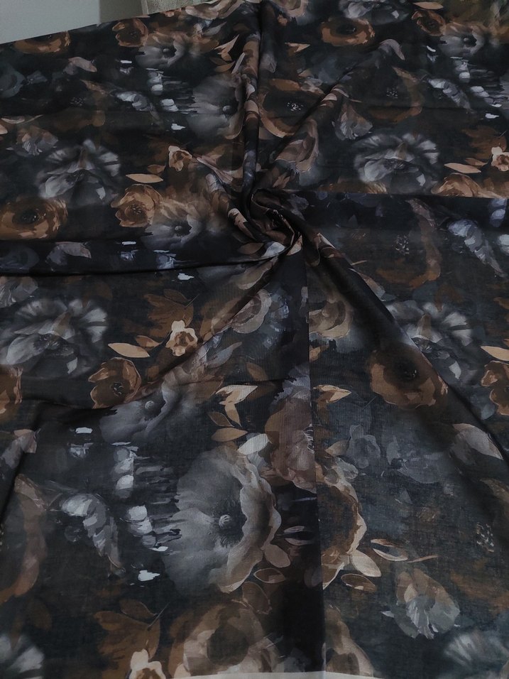 kahve eşarp - Görsel 2