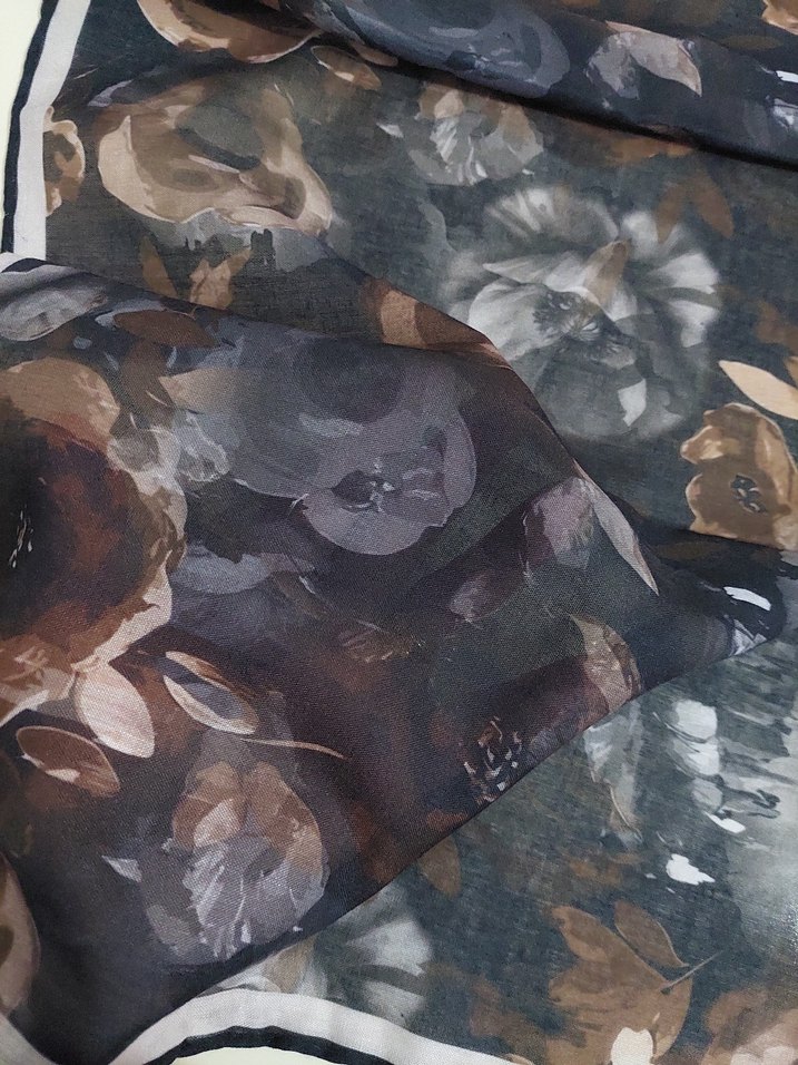 kahve eşarp - Görsel 3