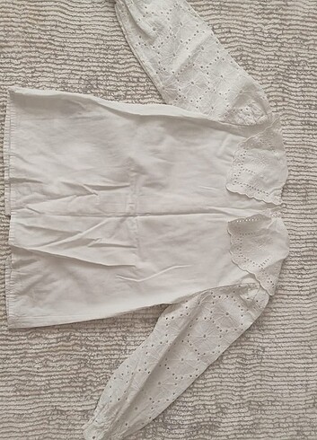 Çocuk Beyaz Gömlek  - Görsel 2