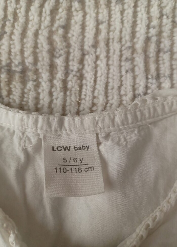 Çocuk Beyaz Gömlek  - Görsel 3