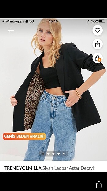 Trendyol milla siyah ceket