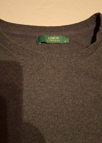 Erkek gri Basic Sweatshirt - Görsel 2