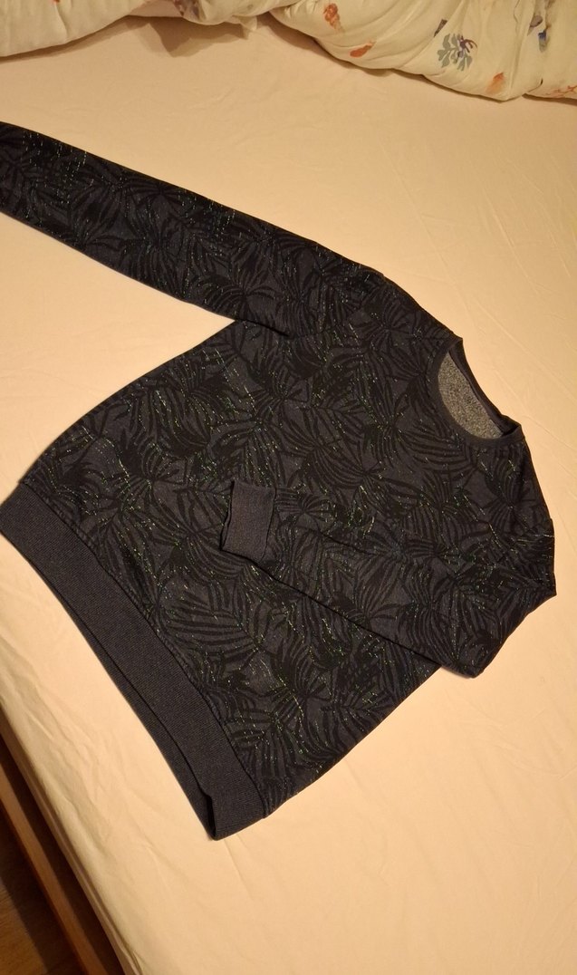 laci siyah Sweatshirt kalın penye - Görsel 2