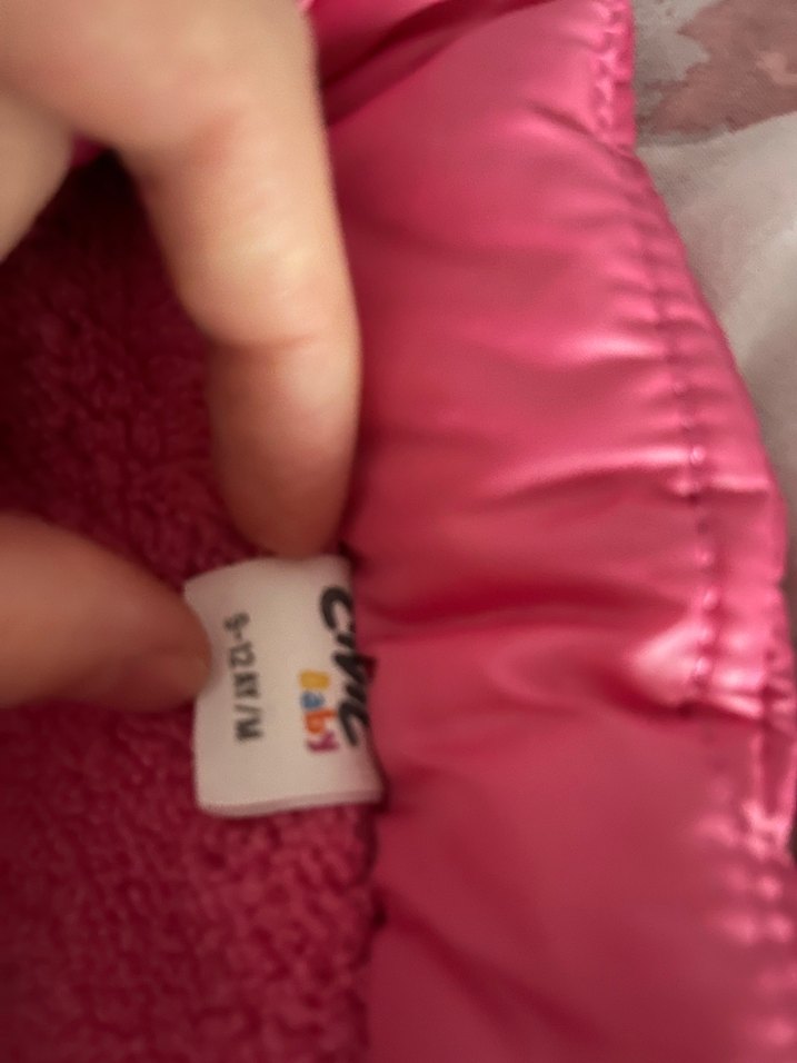 Parlak Pembe Kız Çocuk Fermuarlı Yelek - Görsel 3