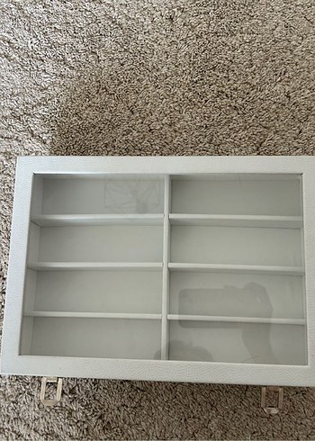 Beyaz Gözlük Organizer Kutusu - Görsel 4