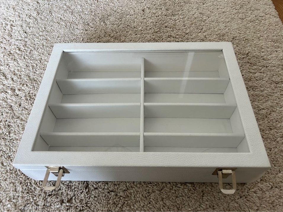 Beyaz Gözlük Organizer Kutusu - Görsel 2