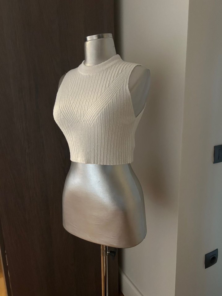 Beymen Club Kolsuz Crop Top - Görsel 2