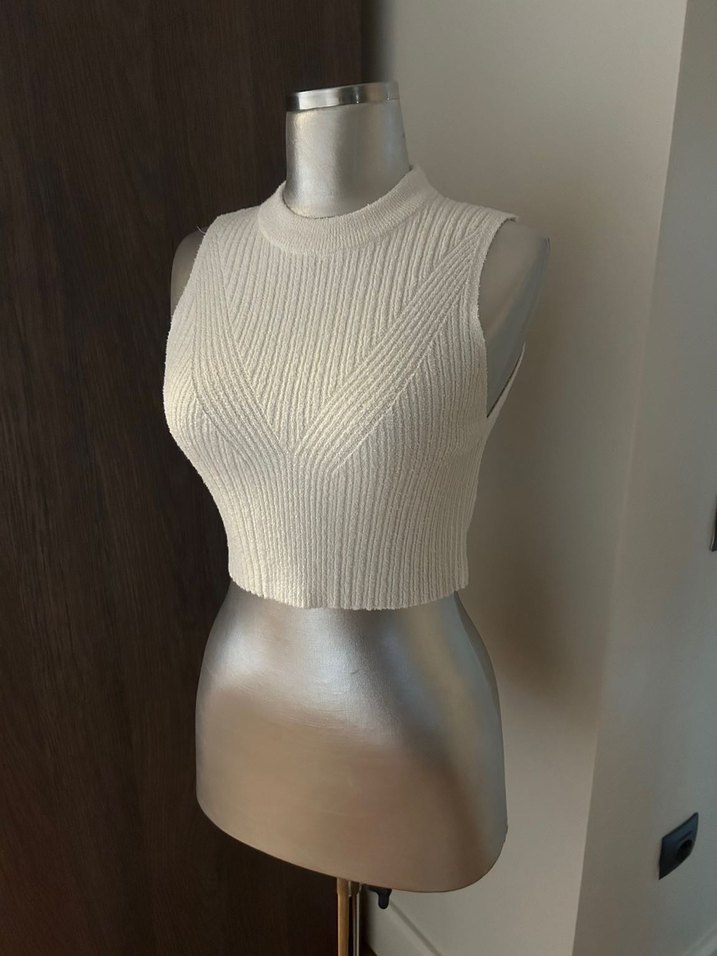 Beymen Club Kolsuz Crop Top - Görsel 4