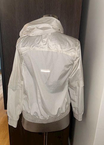 Asics beyaz yağmur ceketi - Görsel 6