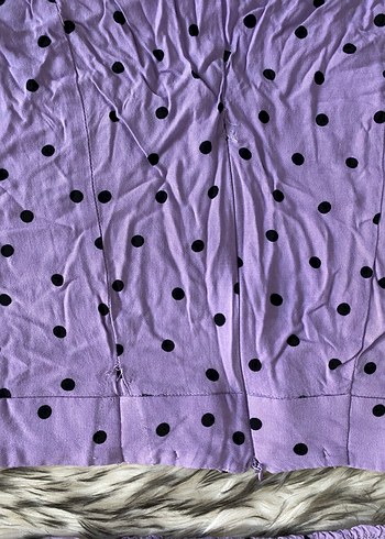 Mor Puantiyeli ikili takım - Görsel 6