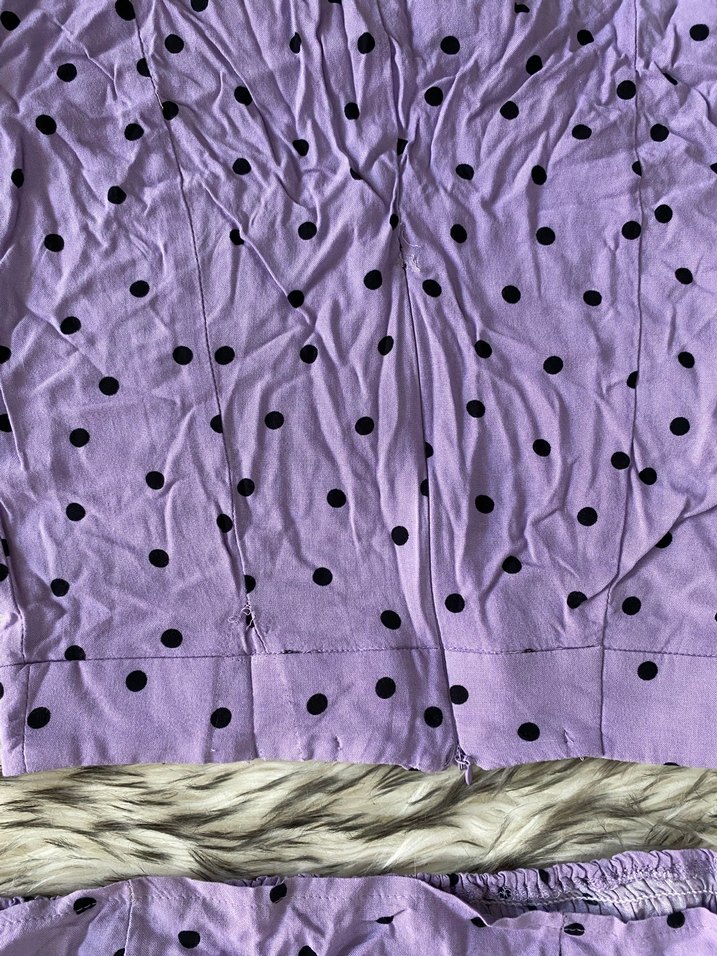 Mor Puantiyeli ikili takım - Görsel 5