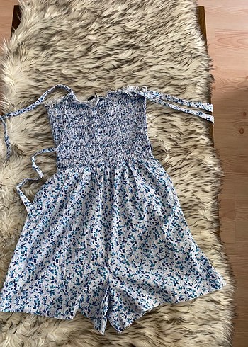 Çiçekli tulum - Görsel 3