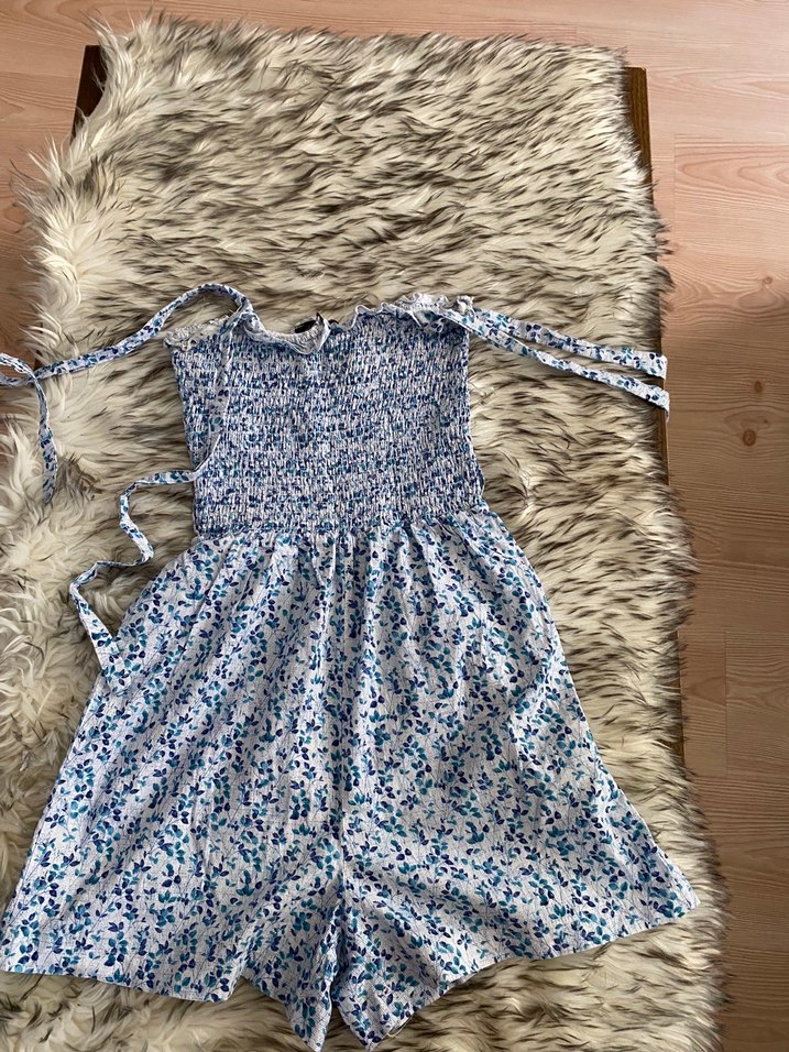 Çiçekli tulum - Görsel 2