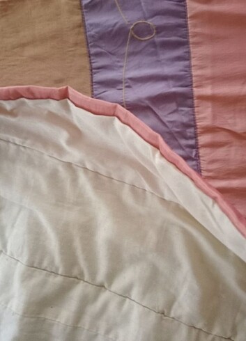 Beden Patchwork yatak örtüsü