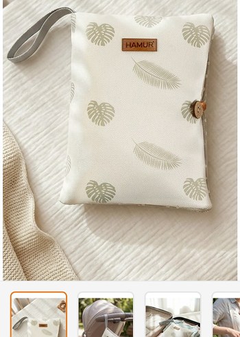 HAMUR Çok Renkli Yenidoğan Alt Açma Çantası - Görsel 2