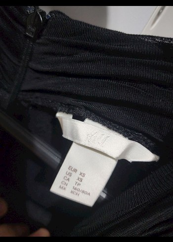 Uzun Kollu Siyah abiye Elbise - Görsel 4