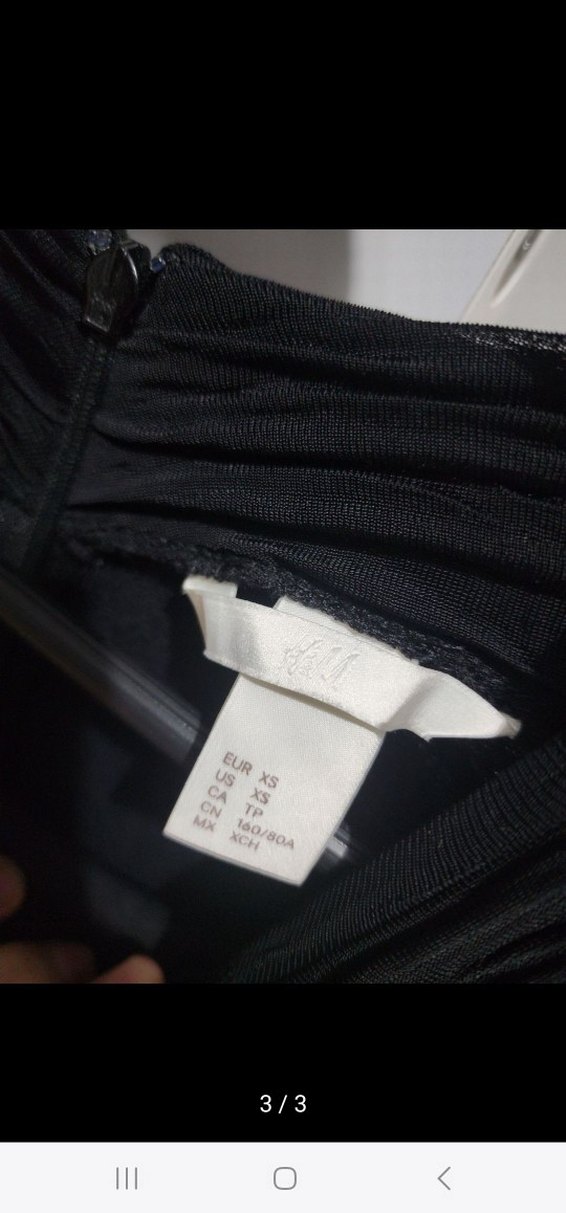 Uzun Kollu Siyah abiye Elbise - Görsel 4