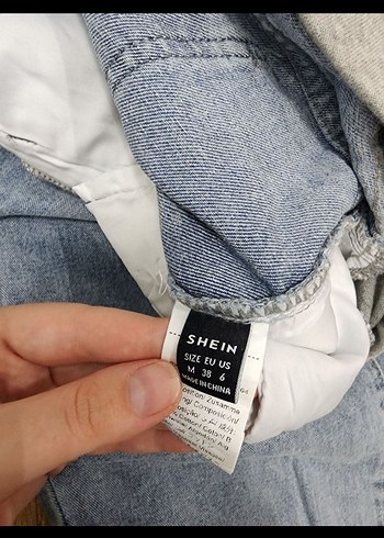 Gri Hamile Kot Pantolon - Rahat Kesim - Görsel 8