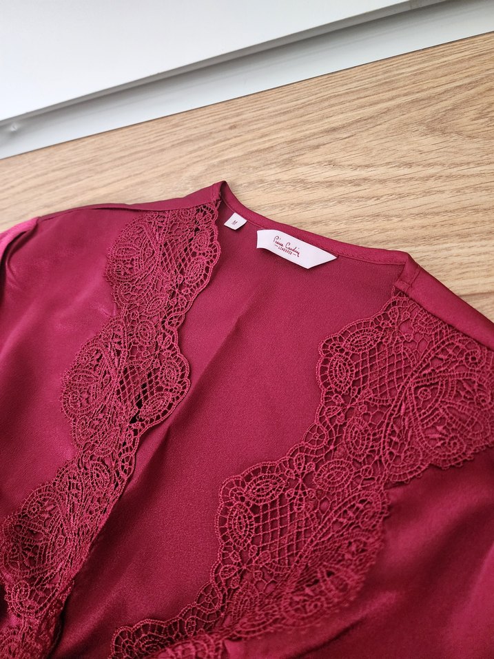 Pierre Cardin saten pijama takımı - Görsel 5