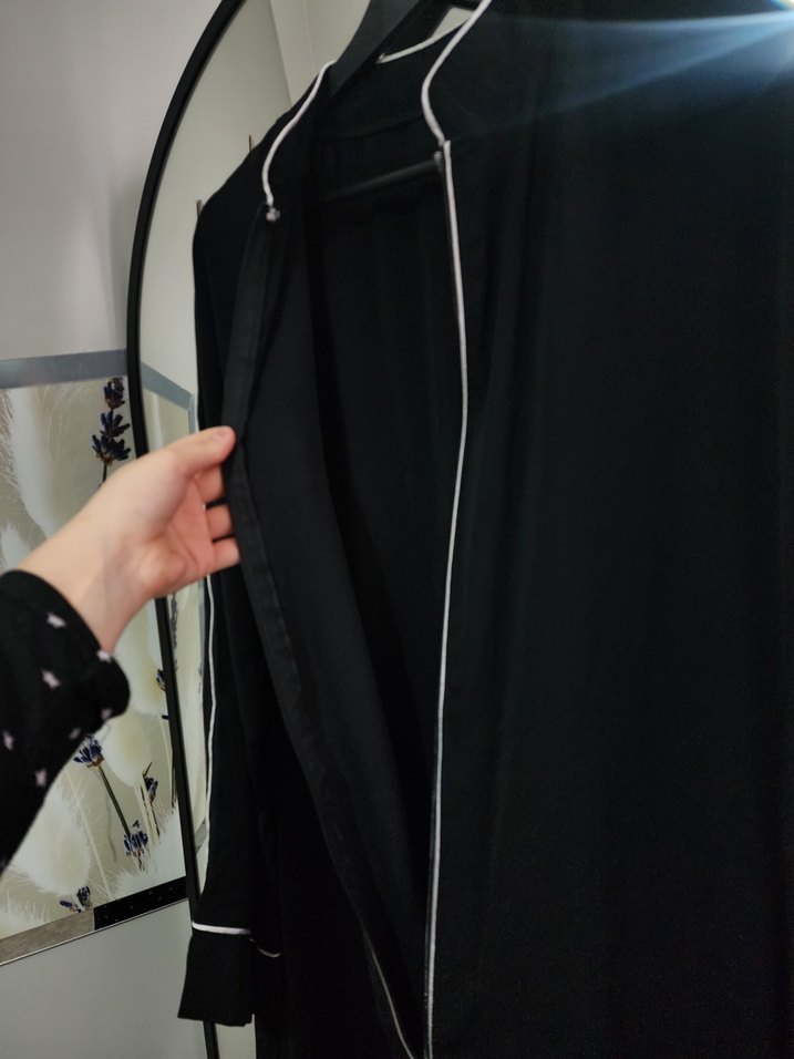 siyah kadın ferace(abaya) - Görsel 4